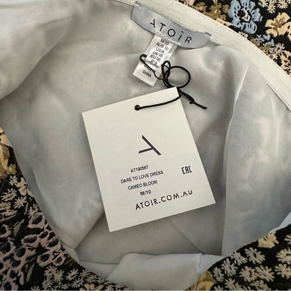 Atoir Dare To Love Dress Cameo Bloom US Size 6 - Picture 11 of 16